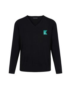 Kelvin Hall School Unisex Cotton V-Neck Jumper